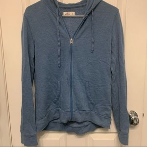 hollister zip up jacket